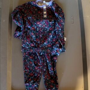 Jane + Jo Charming Floral Kids Pajama Set